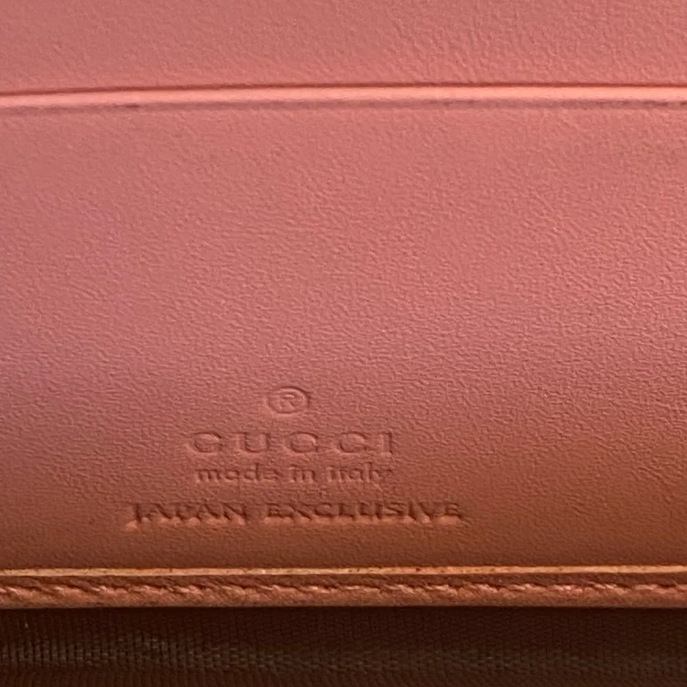 GUCCI EUC GG Marmont Ribbon Lambskin Leather
Wallet- Japan Exclusive Pink - Picture 11 of 11
